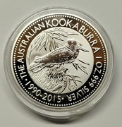 MONETA KOLEKCJONERSKA  KOOKABURA 2015 r