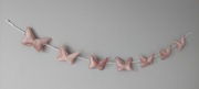 Girlanda motylki dzieci welur 
