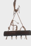 Żyrandol drewniany 
