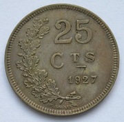 Luksemburg 25 centimes 1927