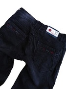 Bershka oryginalne spodnie męskie czarne rozmiar 32 