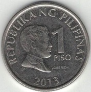 Filipiny 1 piso peso 2013 - 24 mm - nr 1