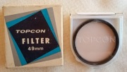Filtry do obiektywów TOPCON 49 VOIGLTANDER 29 nakładany i ROWI 58 SATURN