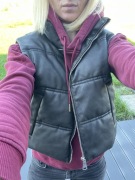 Krótki, pikowany bezrękawnik ZARA 34 bez śladów noszenia 