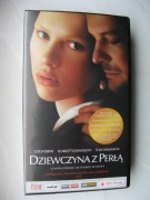 VHS: Dziewczyna z perłą - Colin Firth, polski lektor, BDB
