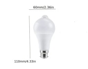 Żarówka LED z czujnikiem ruchu  B22 