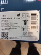 Klocki hamulcowe przód 0986494618 bosch