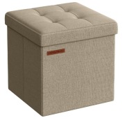 Pufa tapicerowana składana SONGMICS