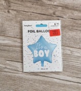 Balon foliowy It's a boy Urodziny roczek
