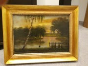 Obraz malowany na desce 1937 r.