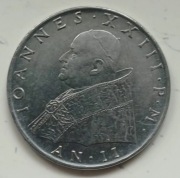 Watykan - JAN XXIII - 100 lirów - 1960r.