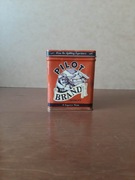 Metalowa puszka po herbacie Pilot Brand | made in England | retro, vintage