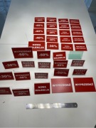 Tabliczki rabatowe grawerowane najwyzsza jakosc