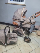 Wózek 3w1 dziecięcy nowy wózek spacerówka gondola nosidełko Fotelik 
