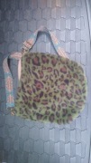 Torebka panterka zielona mała 