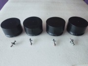 Nóżki stopki ze sprężyną komplet do Unitra G-8010, Altus, GS-438, GS-431  