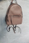 Gianni chiarini skóra naturalna bydlęca plecak brudny róż brązowy hexeline