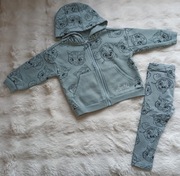 Komplet dla dziewczynki bluza legginsy Psi patrol Reserved 86 stan idealny