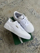 Buty damskie Puma Cali 38 24cm białe skórzane oryginalne