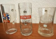 Kufle 0,5 l Browar Żywiec oraz Warka Kolekcjonerskie - cena za całość