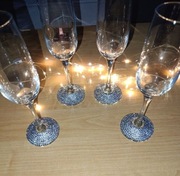 Inkrustowane Kieliszki do szampana 220 ml