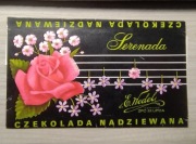 Opakowanie po Czekoladzie Serenada Wedel