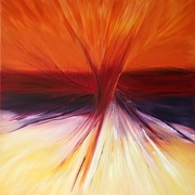 Obraz olejny energetyczny Przełom 