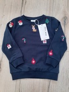 Bluza r.92 Name It,  motyw świąteczny,  ocieplana 