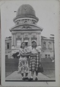 Stare zdjęcie 1949 Lądek-Zdrój „Wojciech” uzdrowisko kobiety vintage PRL
