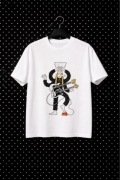 T-shirt biały Angine de Poitrine