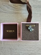 Nowa srebrna zawieszka W.KRUK Motyl