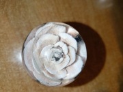 Gałka zmiany biegów retro PRL kwiatek 