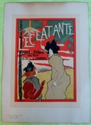 „L'Eclatante” Francuska litografia oryginał z 1895r