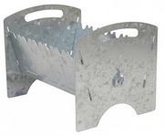 Mangal grill 6 szpikulców szampury gruba blacha