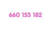 Złote numery: 660 153 182, 660153182