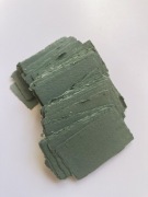 Papier czerpany Winietki Dark Green (10szt)