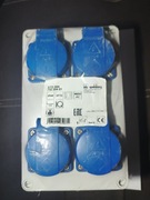 Obudowa z gniazdami 4x230v