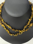 Śliczny naszyjnik z kamienia naturalnego 87 cm