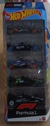 Hot Wheels pięciopak Formula 1 NAJSZYBSZA WYSYŁKA
