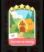 Monopoly go karta Domek że słomy set 24
