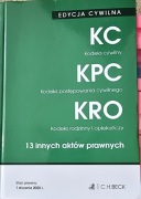 Kodeksy: KC, KPC i KRO oraz KSH, KRSU i PrUpad