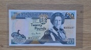 Jersey 20 funtów UNC