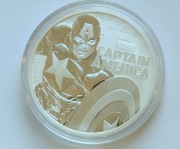 Captain America   1 uncja srebra