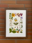 Handmade Obraz Suszone Kwiaty - Ania z Zielonego Wzgórza