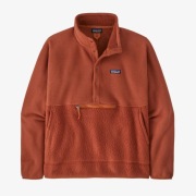 Polar męski Patagonia Retro Pile 1/2 Snap burnished red L