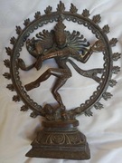 Rzeźba sivy brąz 19 wiek