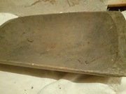 Duża stara drewniana misa koryto