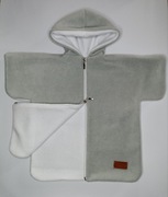 Ponczo samochodowe do fotelika niemowląt kurtka 