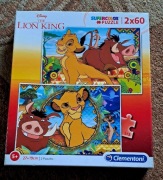 puzzle Król Lew 2x60