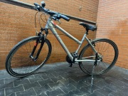 Rower crossowy Kross Evado 2.0 srebrny/ czerowny Rozmair ramy L (19’’)